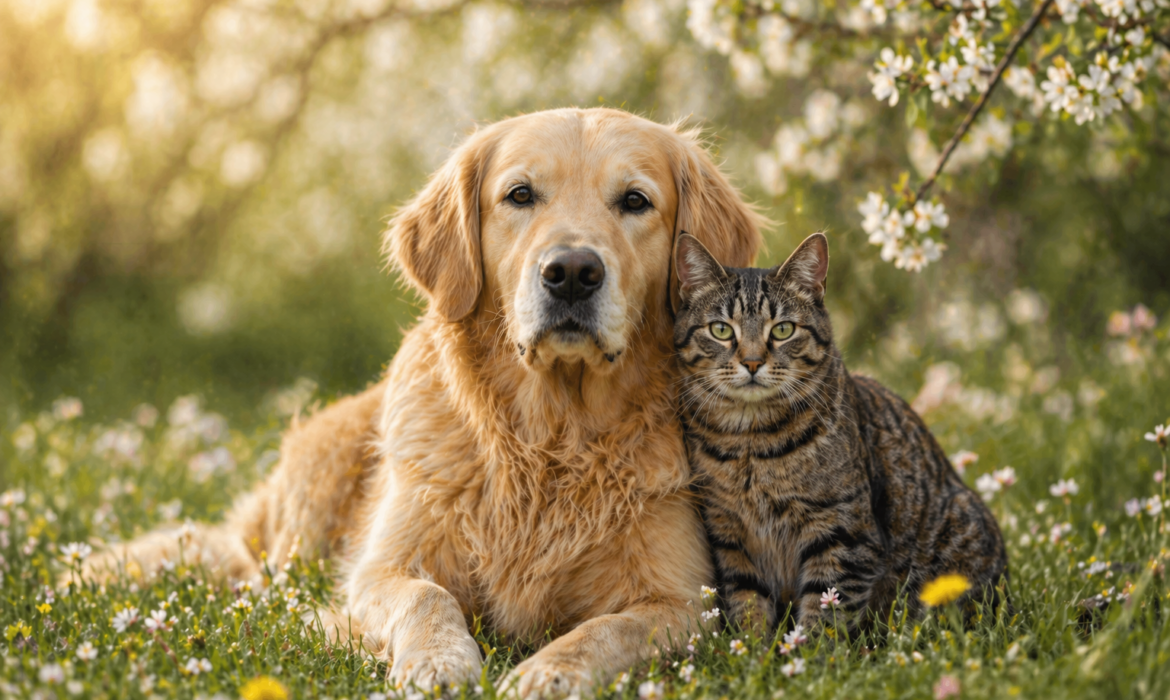Allergies saisonni&egrave;res chez le chien et le chat