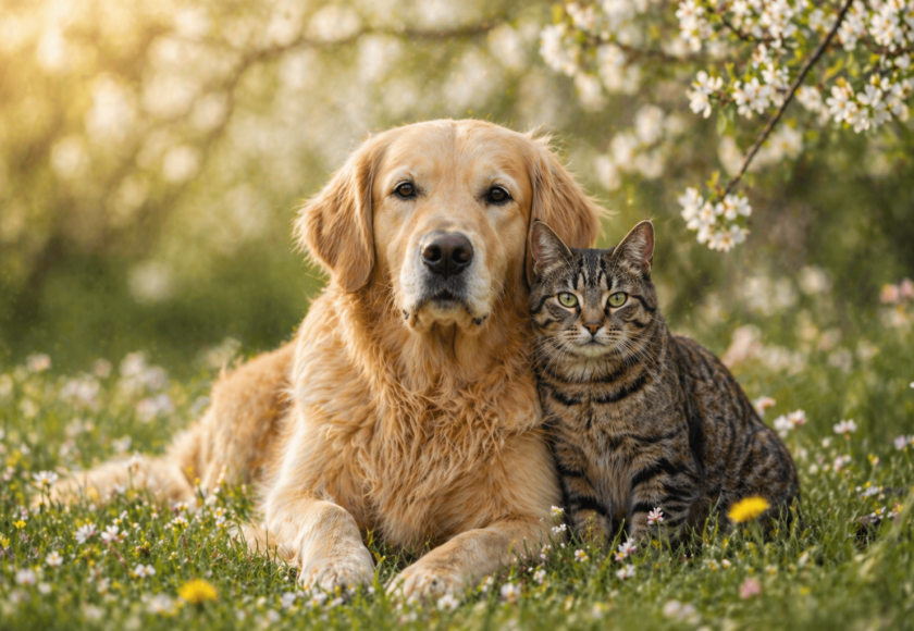 Allergies saisonnières chez le chien et le chat