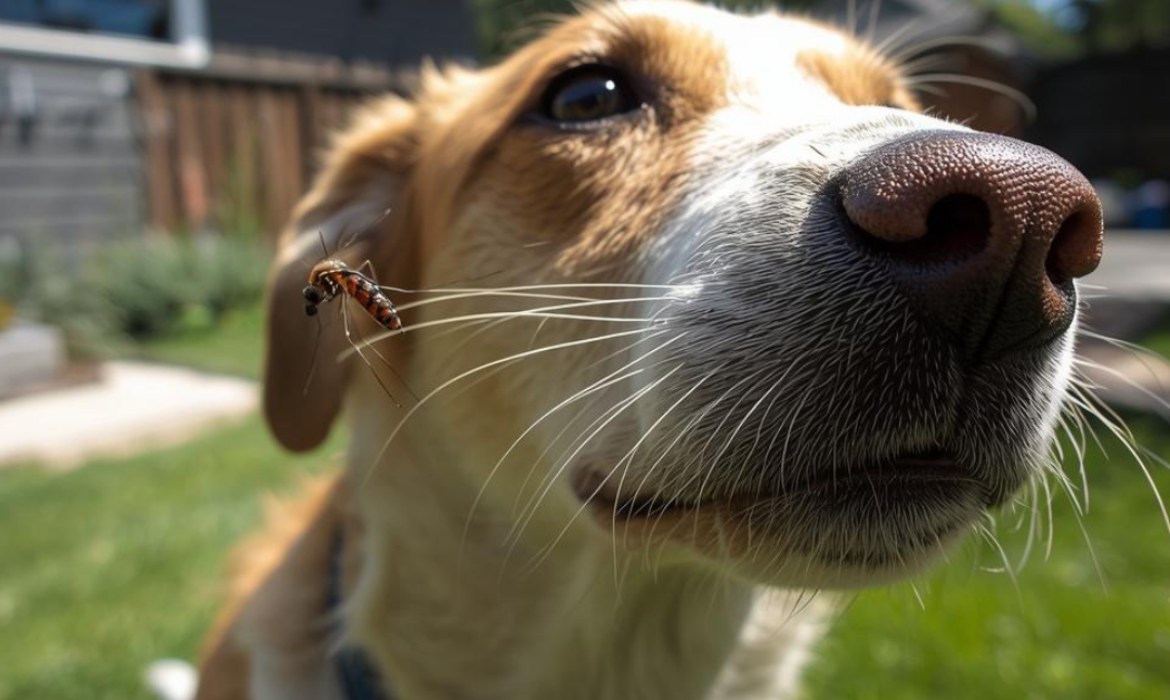 Piq&ucirc;re de moustique sur un chien - conseil v&eacute;t&eacute;rinaire
